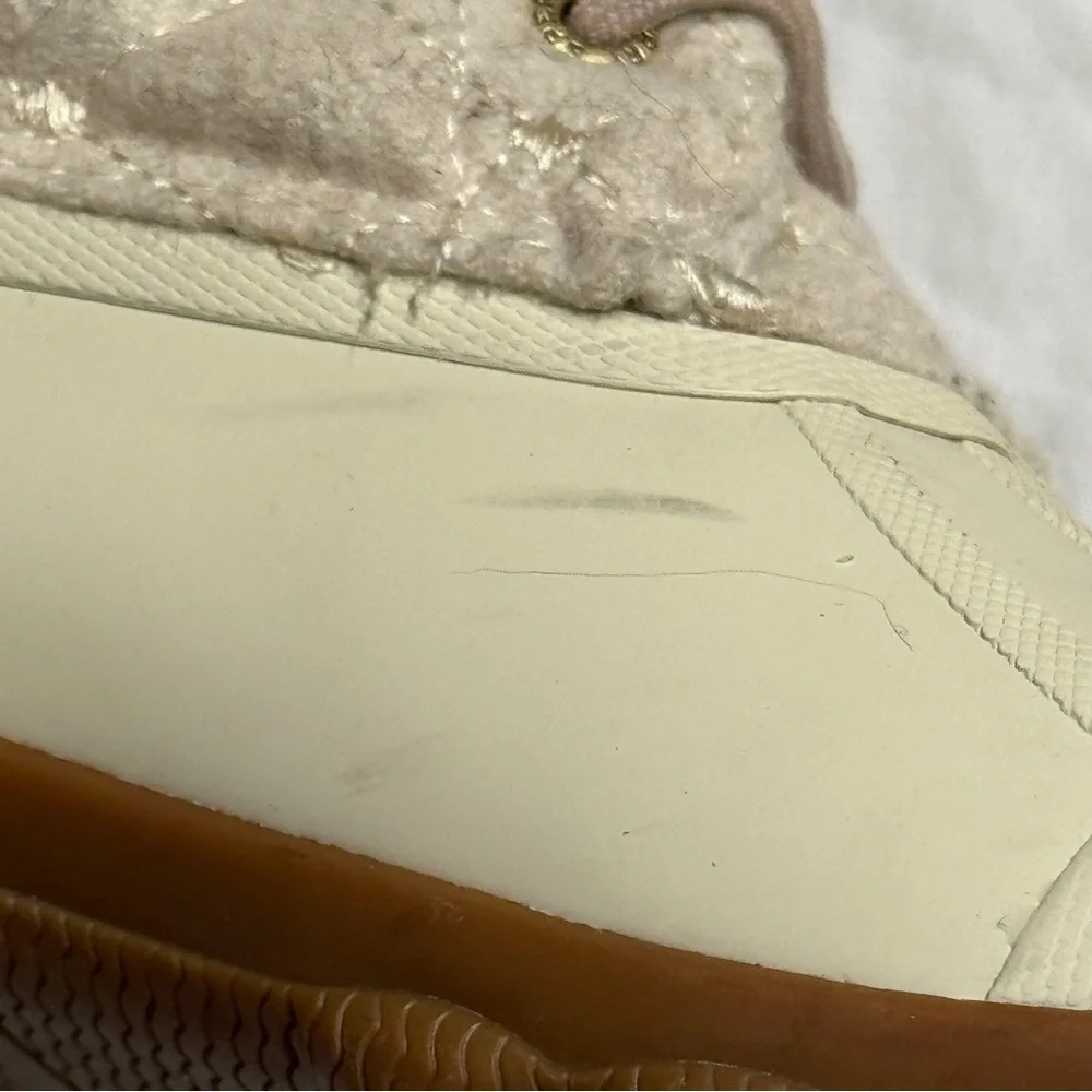 Sperry Duck Boots Winter‎ White Cream 5.5